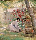 Robert Reid Famous Paintings - Tending the Garden